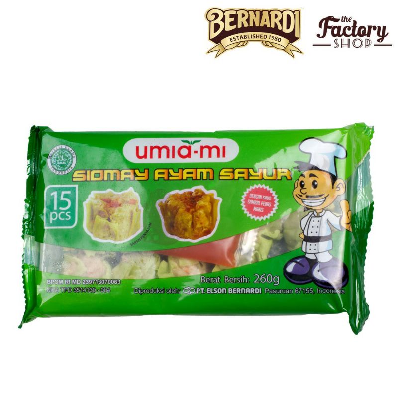 

Umiami Siomay Vegie 15 pcs