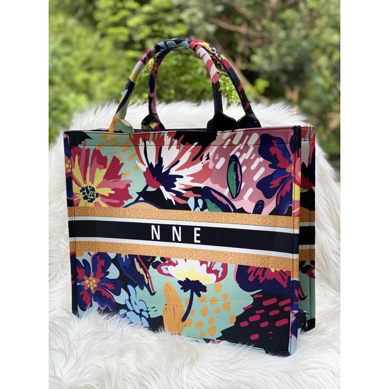 Tas Tote Bag Totebag Kanvas Canvas Custom Nama Totbag Handbag Hand Bag Wanita
