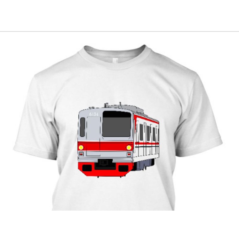 Kaos Custom Kereta KRL TM6000