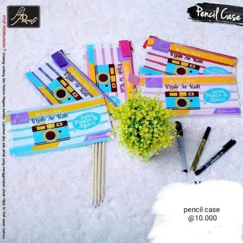

Pencil Case besar arrafi motif kamera terlaris ✅