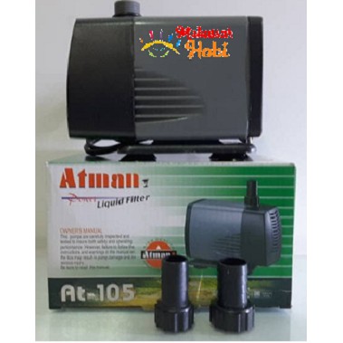 ATMAN AT-105 Pompa Air Celup Aquarium Kolam Hidroponik Aquascape AT105