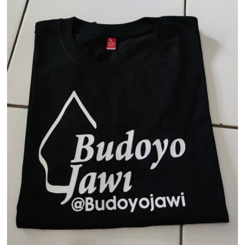 T-shirt Baju Kaos Distro BUDOYO JAWI BUDAYA JAWA