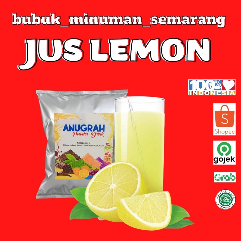 

Bubuk Minuman Jus Lemon 500gr POWDER Lemon