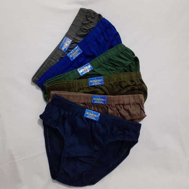 6 PCS CELANA DALAM PRIA ROMERO / CD PRIA MURAH