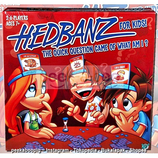 HEDBANZ CHALLENGE GAME HEAD BANZ PERMAINAN EAT BULAGA UYA KUYA