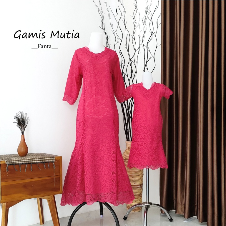 Gamis Muita Fanta | Baju Unik | Gamis lebaran murah | Gamis lebaran keluarga | Gamis couple family | Gamis Brokat | Gamis anak dan dewasa terbaru | seragam lebaran keluarga