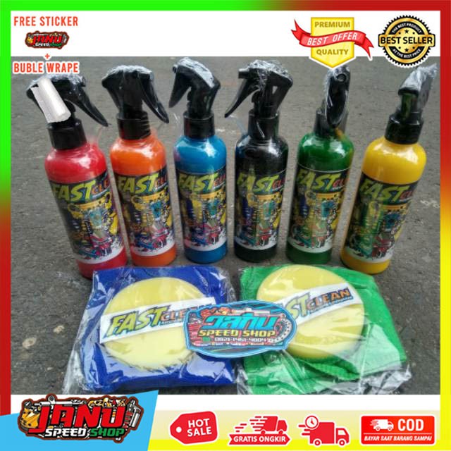 LARIS Fastclean pengkilap body motor mobil