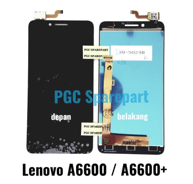 Original Oem Lcd Touchscreen Fullset Lenovo A6600 A6600d40 A6600 Plus A6600 Shopee Indonesia