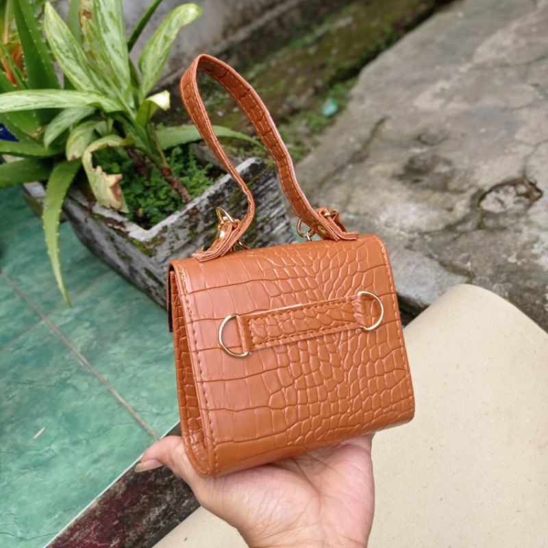 Tas Mini croco elza FB68