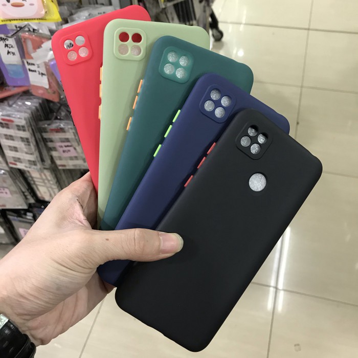 REDMI 9C PREMIUM SOFT JELLY COLOR CASE WITH CAMERA PROTECTOR