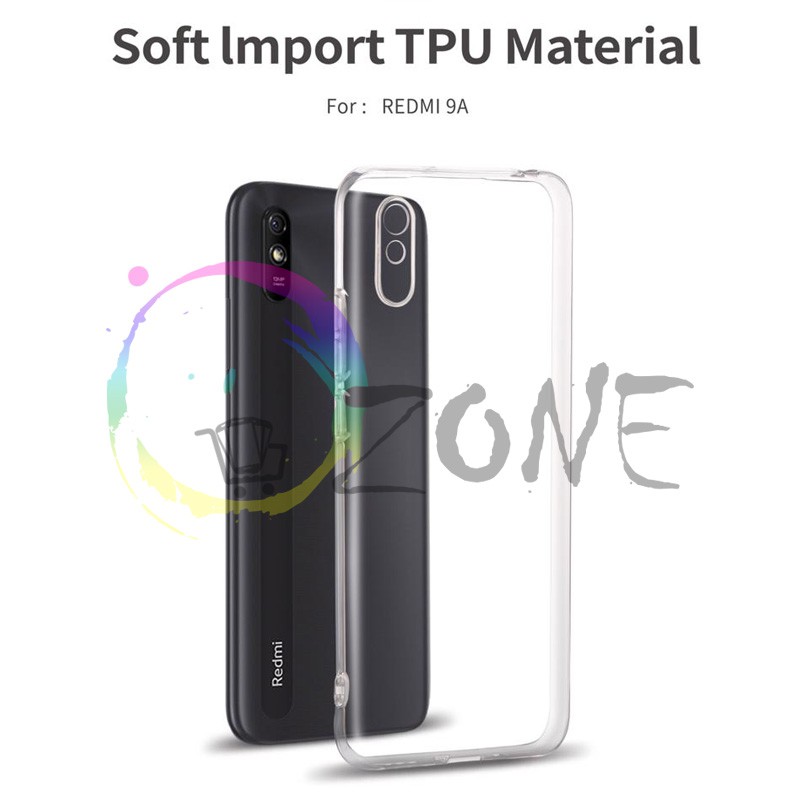 SOFTCASE TRANSPARAN XIAOMI REDMI 9A PREMIUM CLEAR SOFT CASE