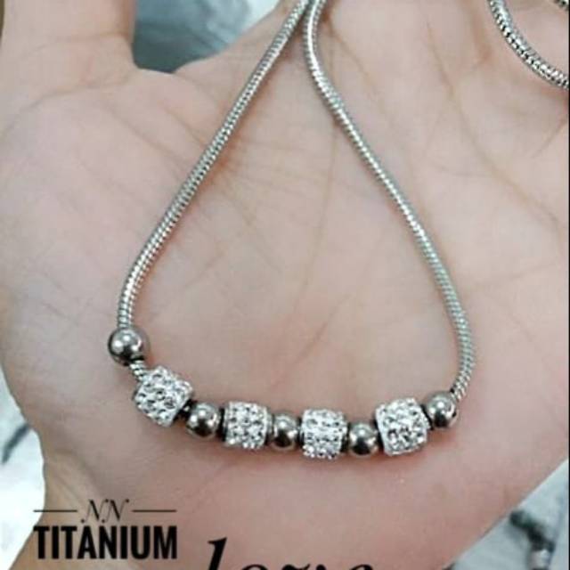 Titanium gelang serut 0310k