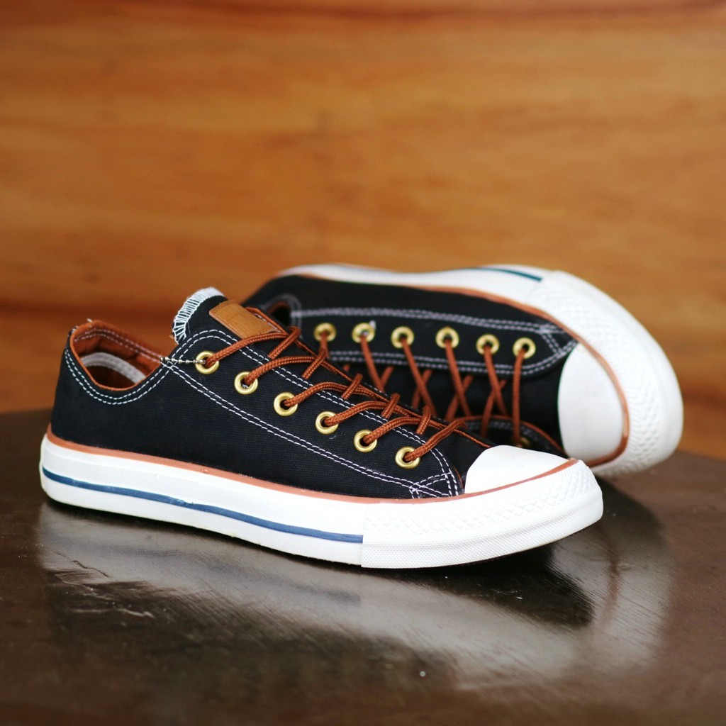 Sepatu Converse_70S Allstar Hitam Pendek Sepatu Sneakers Pria Sepatu Murah Pria Sepatu Kets Pria