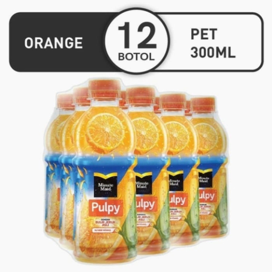 

Minute Maid Pulpy Orange 300 ML 1 Karton12pcs