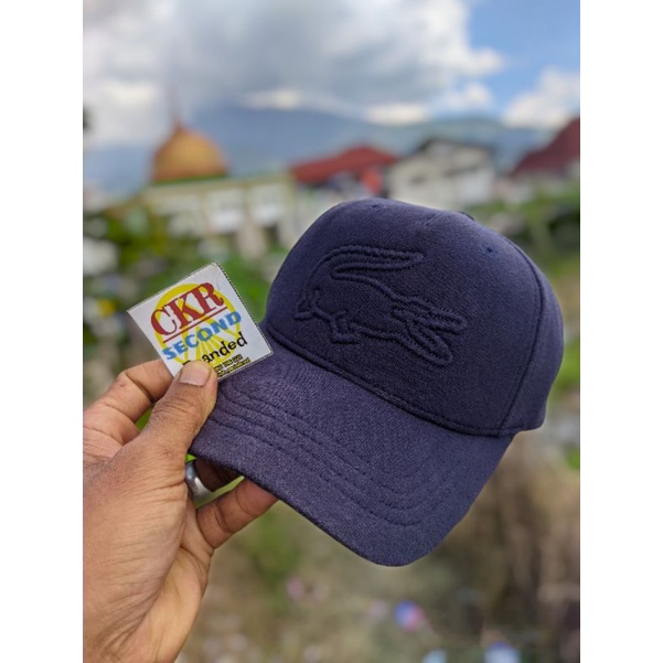 topi pria original branded LACOSTE