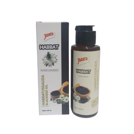 Habbat Jadied 100 ml Minyak Habbatusauda Cair Blackseed Oil Dietary Suplement