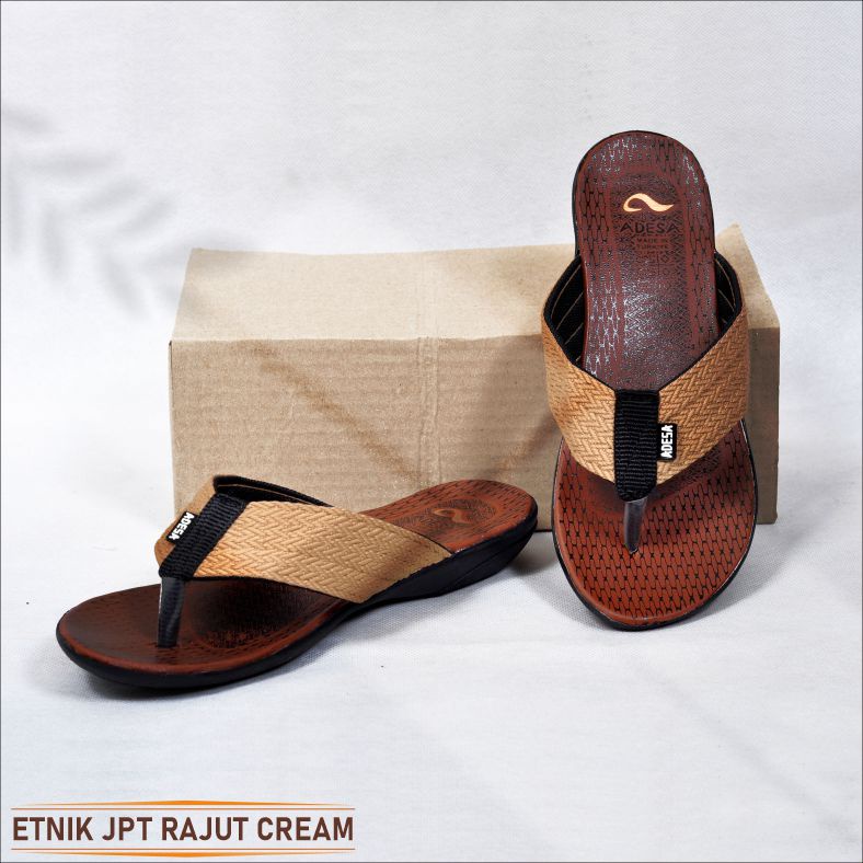 Grosir Sandal Wanita Japit Rajut Adesa