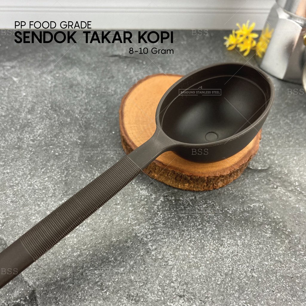 Sendok Takar Kopi Panjang 8 - 10 gram PP Food Grade Long Spoon Coffee Takaran Syphon Aeropress V60