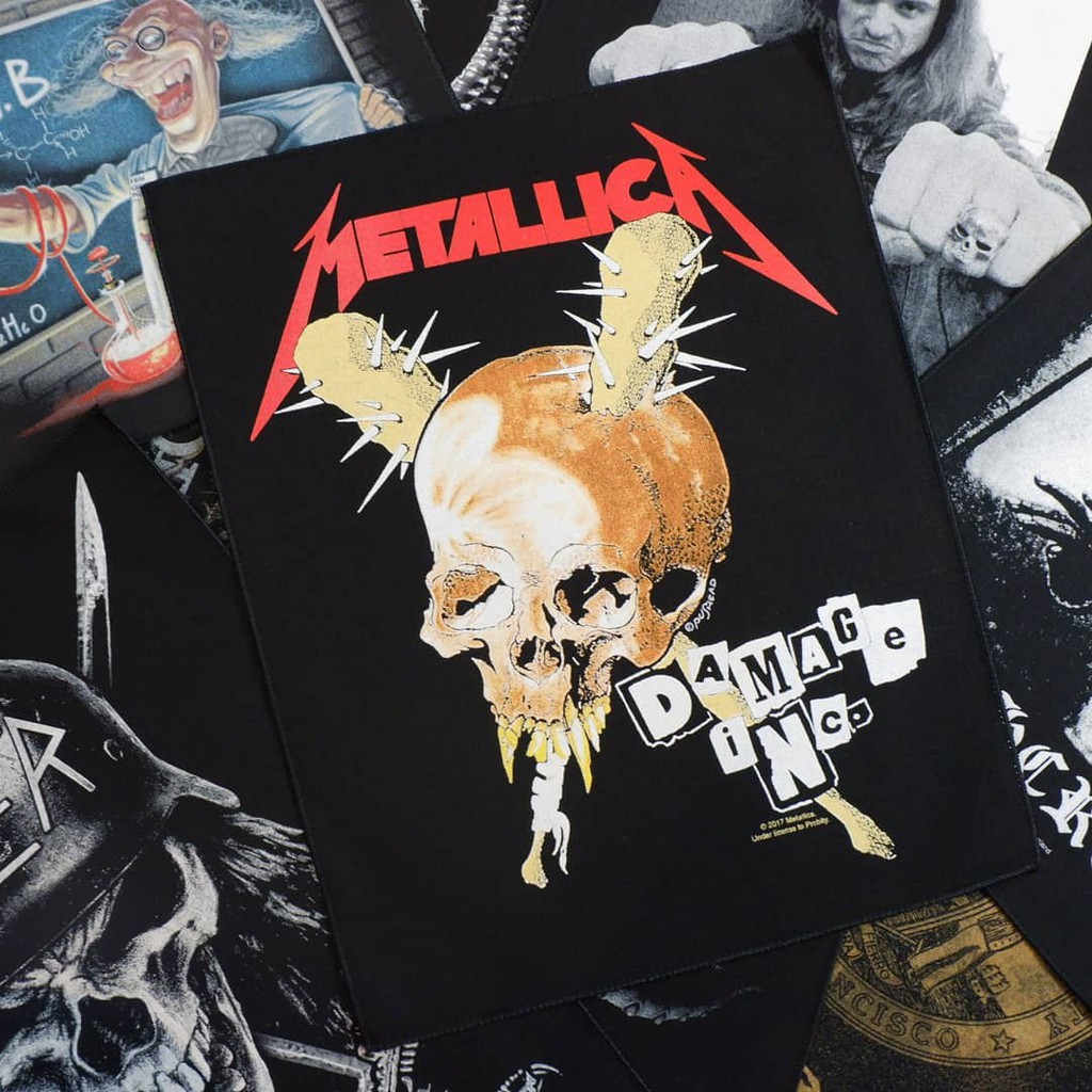 BACKPATCH METALLICA - DAMAGE INC
