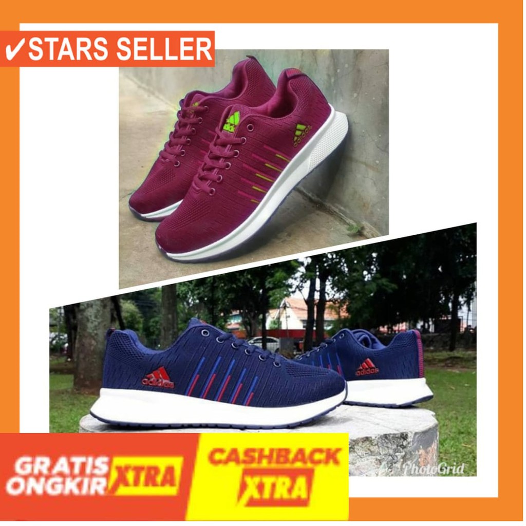 (BAYAR DI TEMPAT) MURAH BARU ASLI ORIGINAL NEW 2020 / Sepatu Adidas Italy Running New Edition