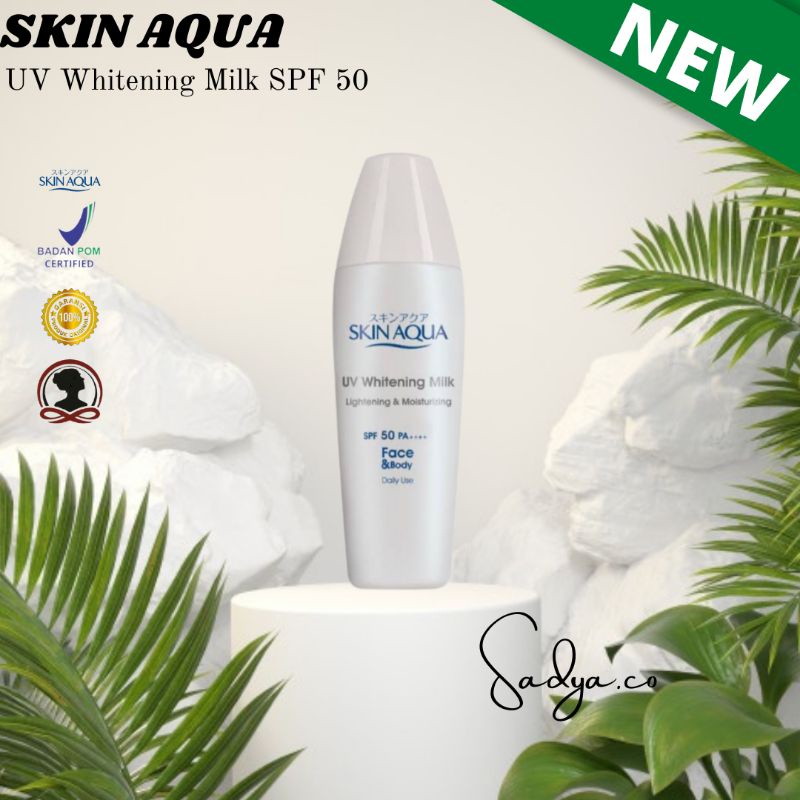 [PROMO] SKIN AQUA UV WHITENING MILK SPF 50 PA+++ / SKIN AQUA SPF 50 / Sunscreen Skin Aqua / Skin Aqu