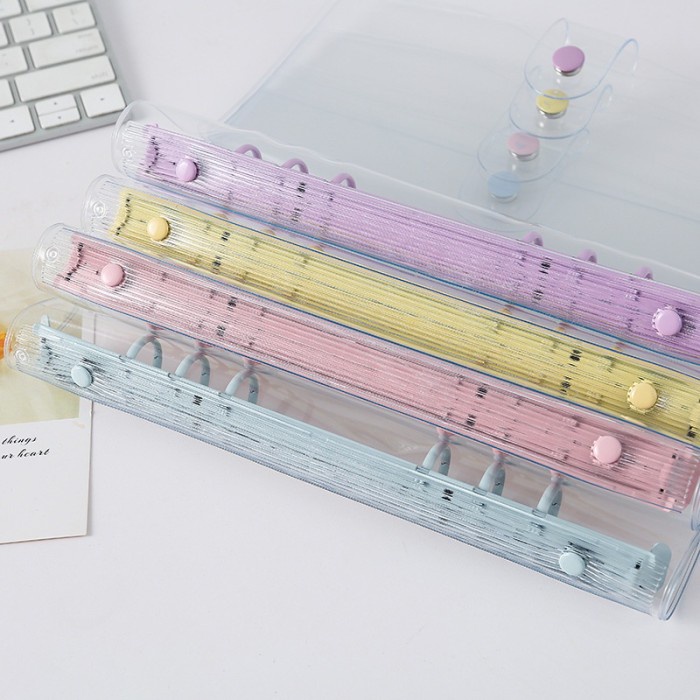 

Trendi A6 Binder Pvc Transparan 6 Ring Terlaris