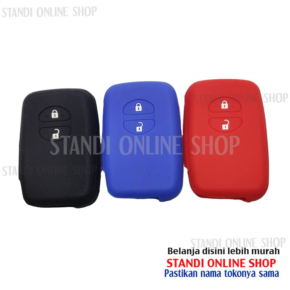 Sarung Kunci Silikon Remote Cover Keyshirt Toyota Land Cruiser Prado