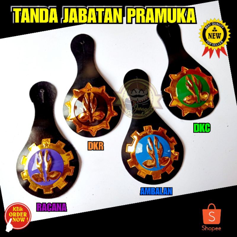 TANDA JABATAN TUMPUK DKR DKC AMBALAN RACANA ( PRAMUKA )