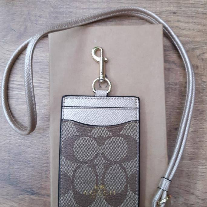

[[COD]] Name Tag Holder Lanyard Gantungan ID Card Holder Coach TERMURAH Kode 775