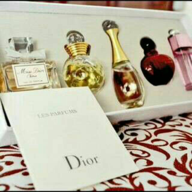Dior parfum set