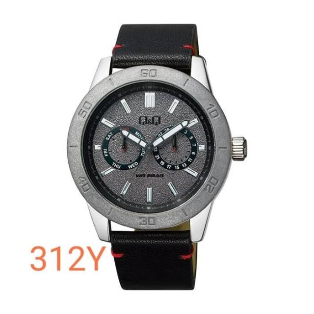 Arloji Jam Tangan Pria Q&Q QnQ QQ Asli Ori Original AA34 AA34J AA 34