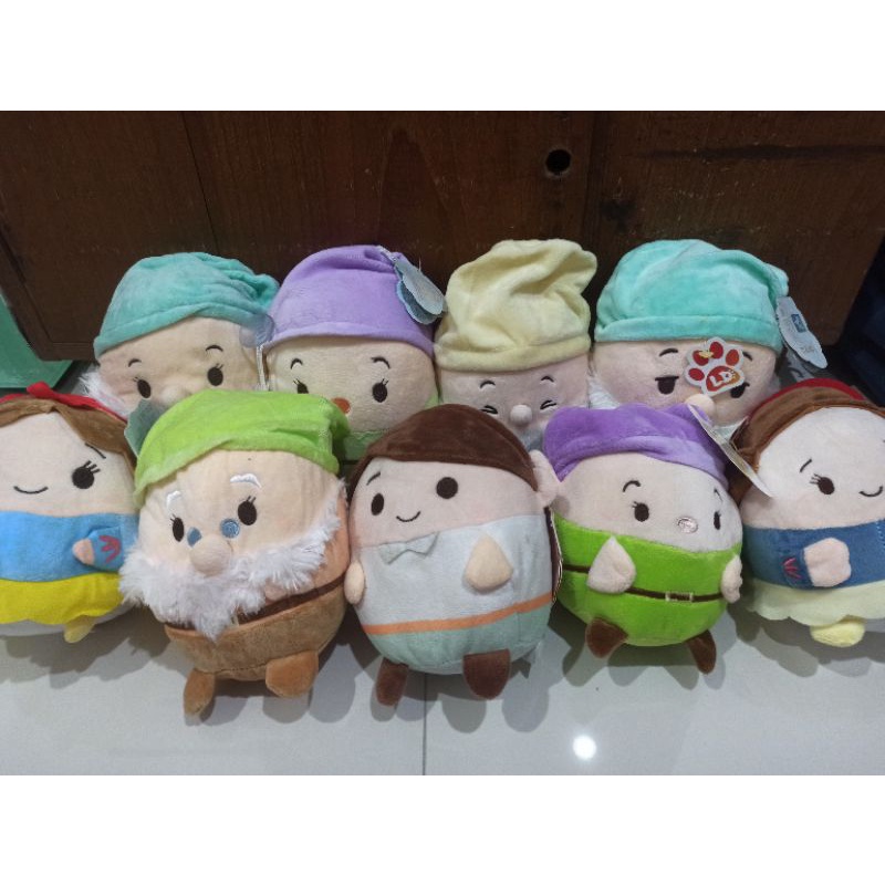 boneka ufufy kurcaci snow white pangeran disney