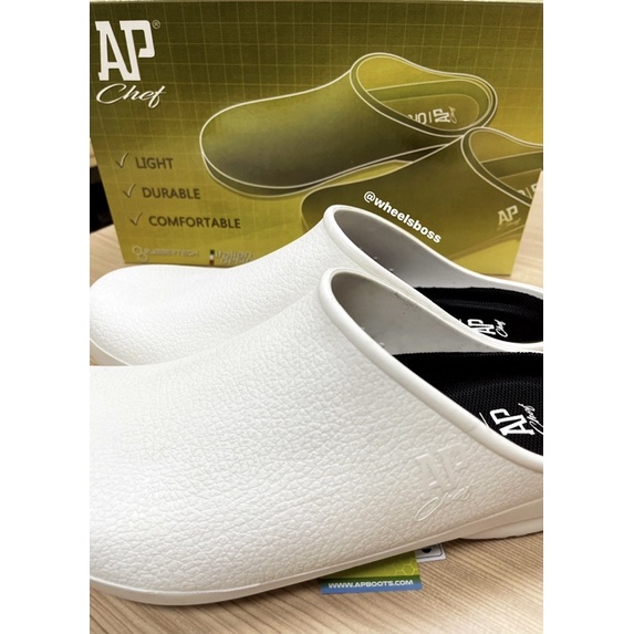 Sandal AP CHEF ORIGINAL - PUTIH size 38 - 45