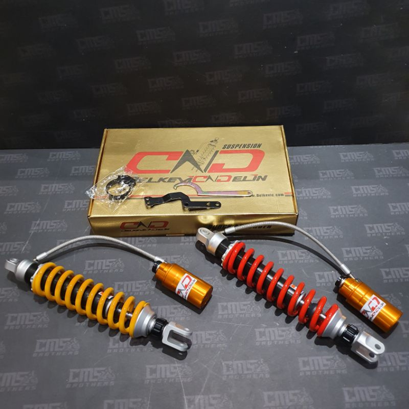 Monoshock Sok Belakang Tabung DND Delkevic Original 3 Way setting KLX Dtracker 150