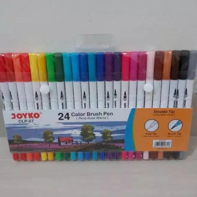 

(BISA COD) Colour Brush Pen Joyco 24pc panjang FREE ONGKIR Kode 432