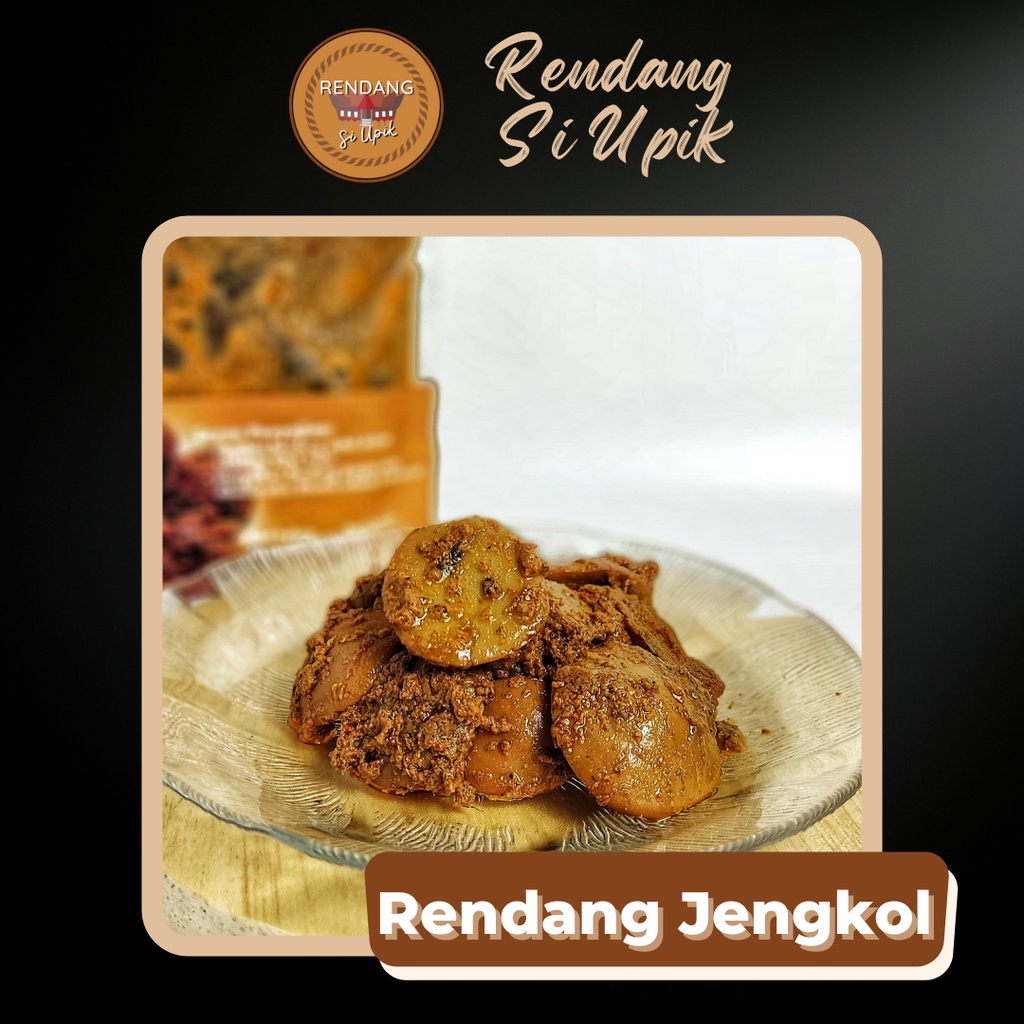 

RENDANG JENGKOL RENDANG SI UPIK ASLI PADANG FROZEN 250 GRAM