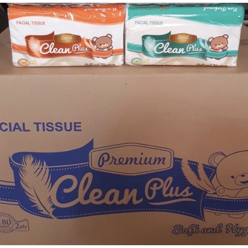 Tisu cleanplus 180 sheet/setara tisu Nice 180 sheet /1 Dus isi 60 pack