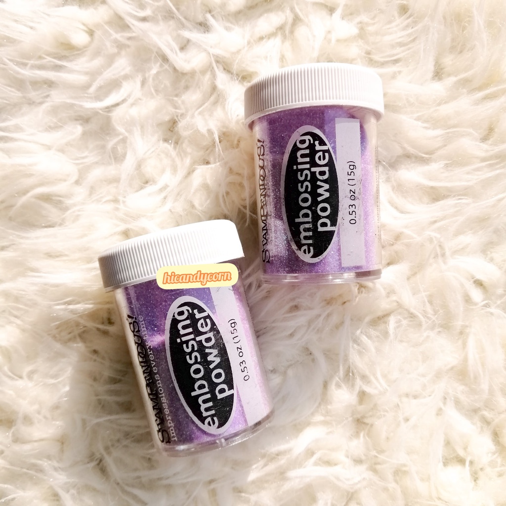 

Stampendous Sparkling Embossing Powder Bubuk Ajaib Lavender (EP525)