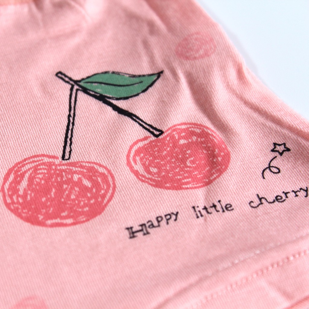 Boxer anak perempuan bahan katun impor dengan ziplock pouch Celana dalam boxer anak cewe bahan katun