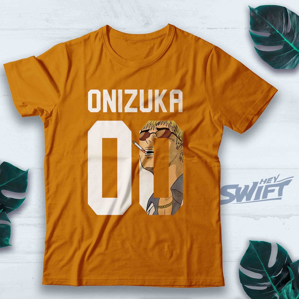 KAOS Onizuka GTO GREAT TEACHER ONIZUKA TSHIRT BAJU DISTRO