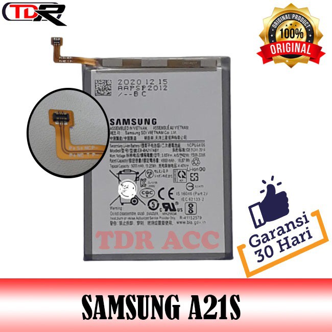 BATTERY - BATRE - BATRAI - BATERAI SAMSUNG A21S/A217 - A12/M12 - EB-BA217ABY