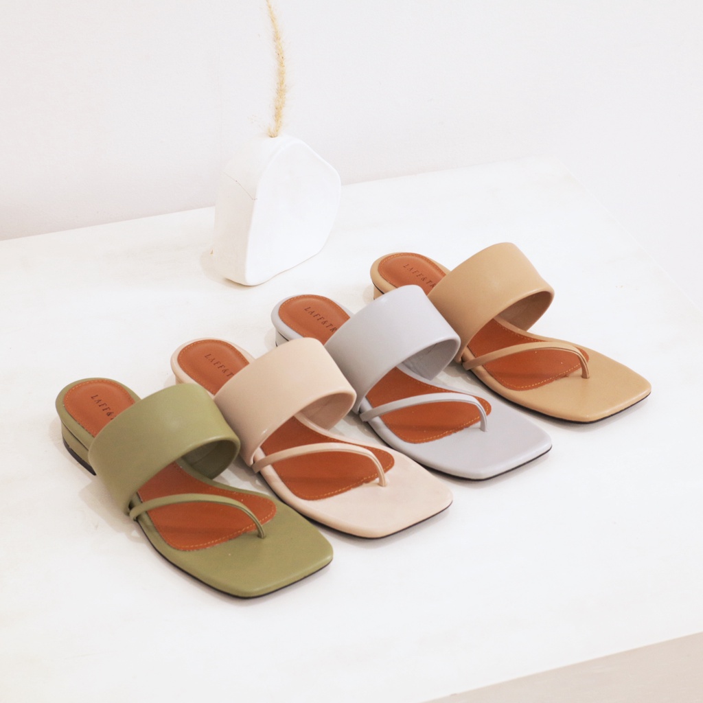 Laffentre Shilla Sandal Wanita Heels 2 Cm