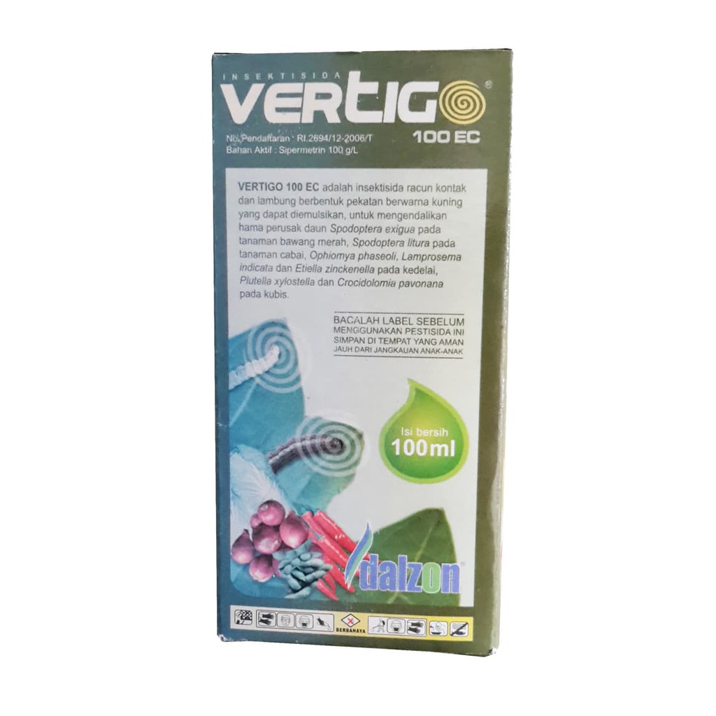 Obat Pertanian Pembunuh Serangga ( Insektisida) VERTIGO 100 EC