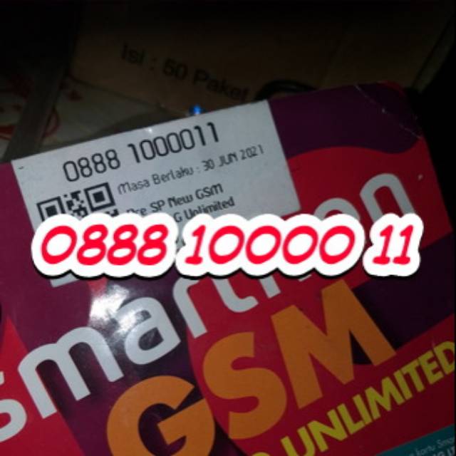 Kartu perdana Nomor cantik smartfren 11 digit