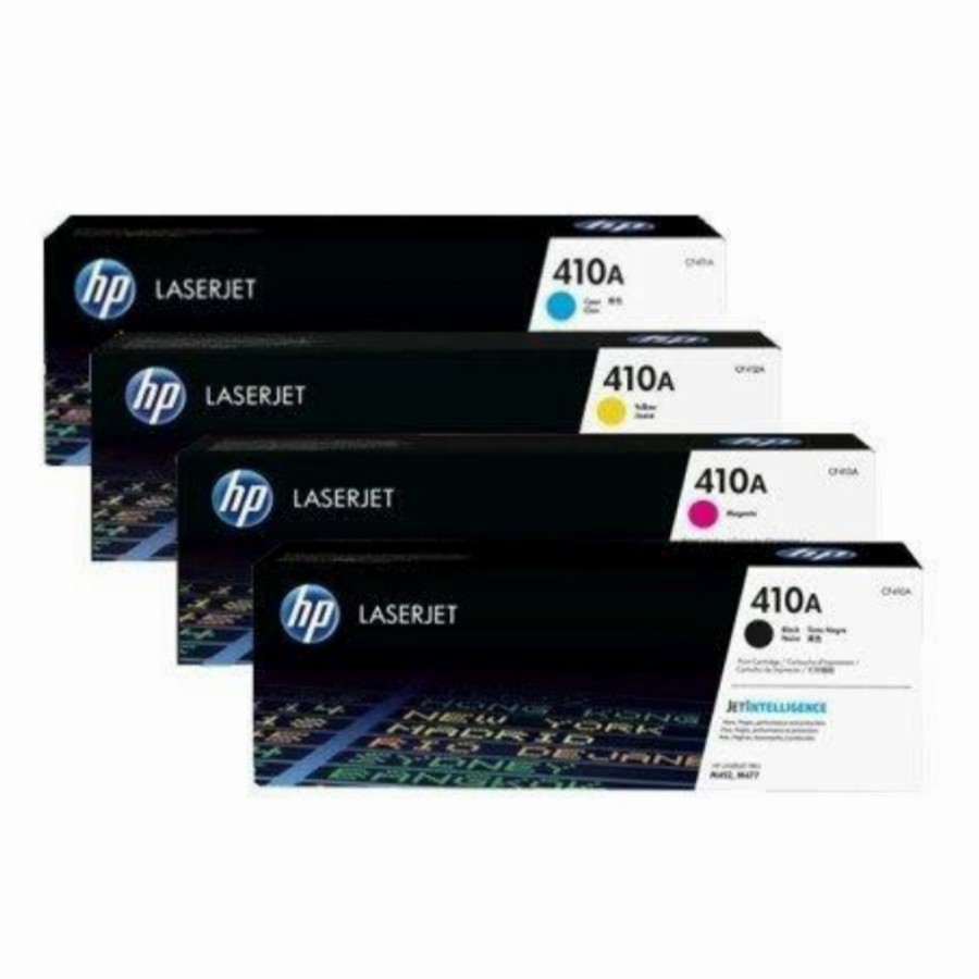 Toner HP 410A 1Set Black Cyan Magenta Yellow Original