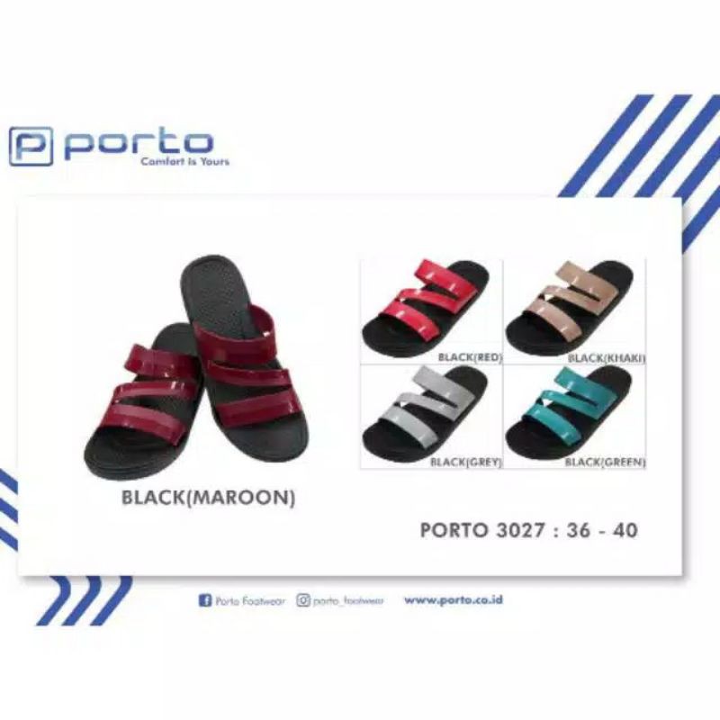 Terbaru, Sandal Cewek Porto 3027
