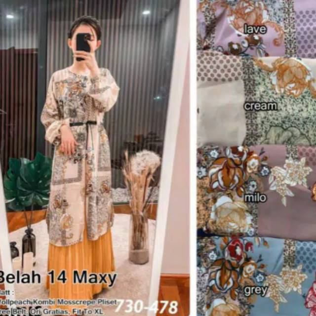 GAMIS BELAH by GRATIAS