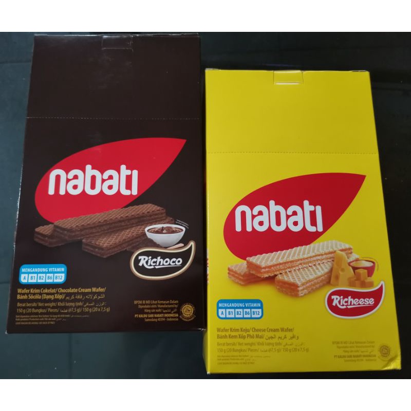 

Richeese Nabati Wafer (1 box isi 20)