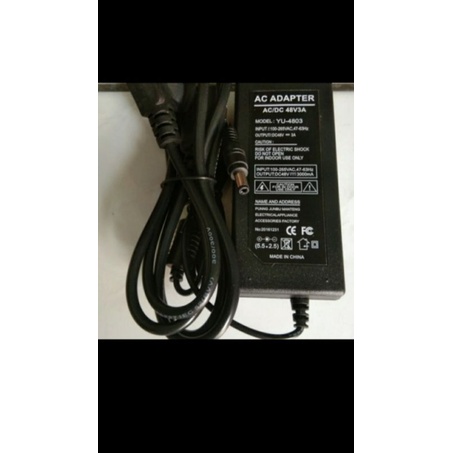 adaptor dc 48v 3a input ac 100-265v