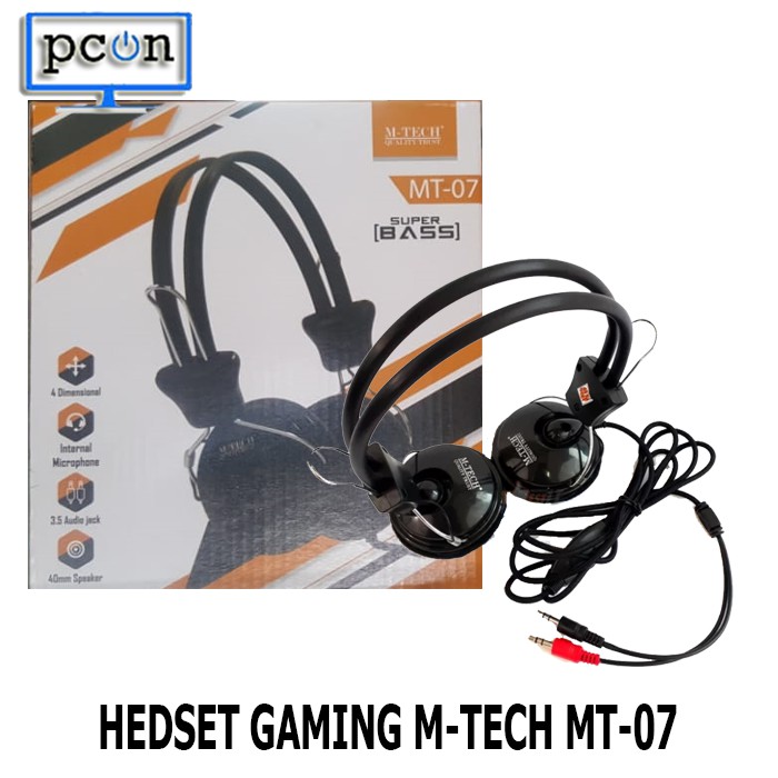 Headset Gaming M-TECH MT07 Original